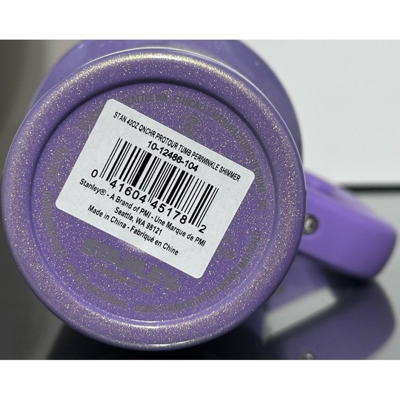 STANLEY QUENCHER PROTOUR FLIP STRAW TUMBLER, 40OZ- PERIWINKLE SHIMMER - Picture 5 of 5